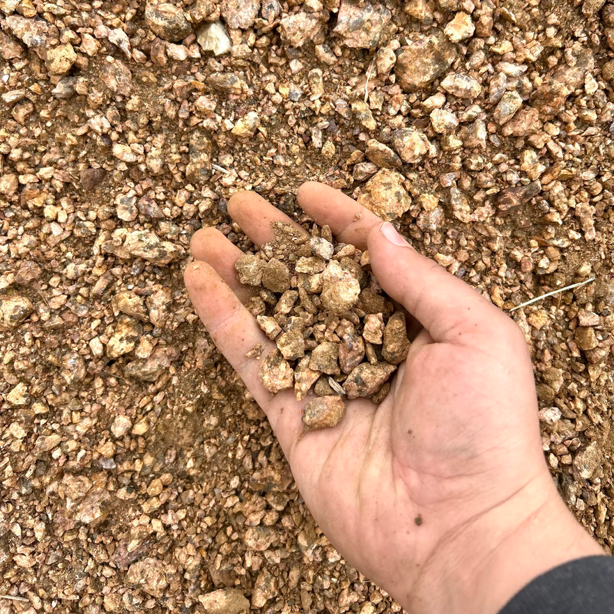 Orange Path Granite (1/2 Yard)