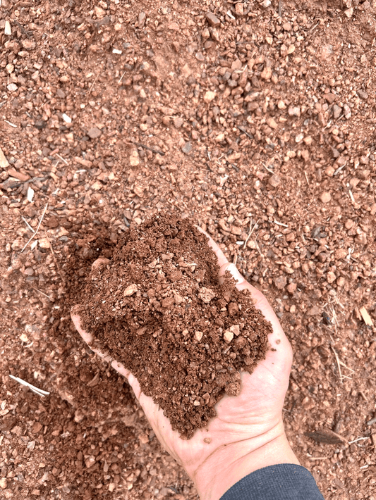 Crushed Red Granite (1/2 Yard) - Holland Landscape Supply