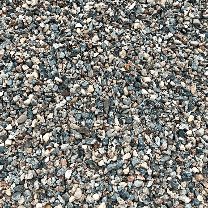 Mixed Color Granite 3/4" (1/2 Yard) - Holland Landscape Supply
